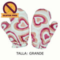 Manoplas Térmicas Corazón Psicodélico Grande Gluten Free (Arroz)
