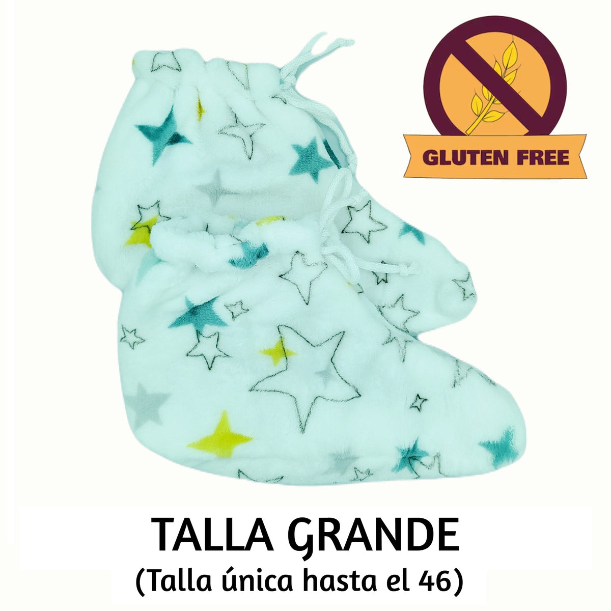 Patucos Térmicos Cielo Estrellado Gluten Free (Arroz) Grande