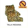 Patucos Térmicos Leopardo Gluten Free (Arroz) Mediana
