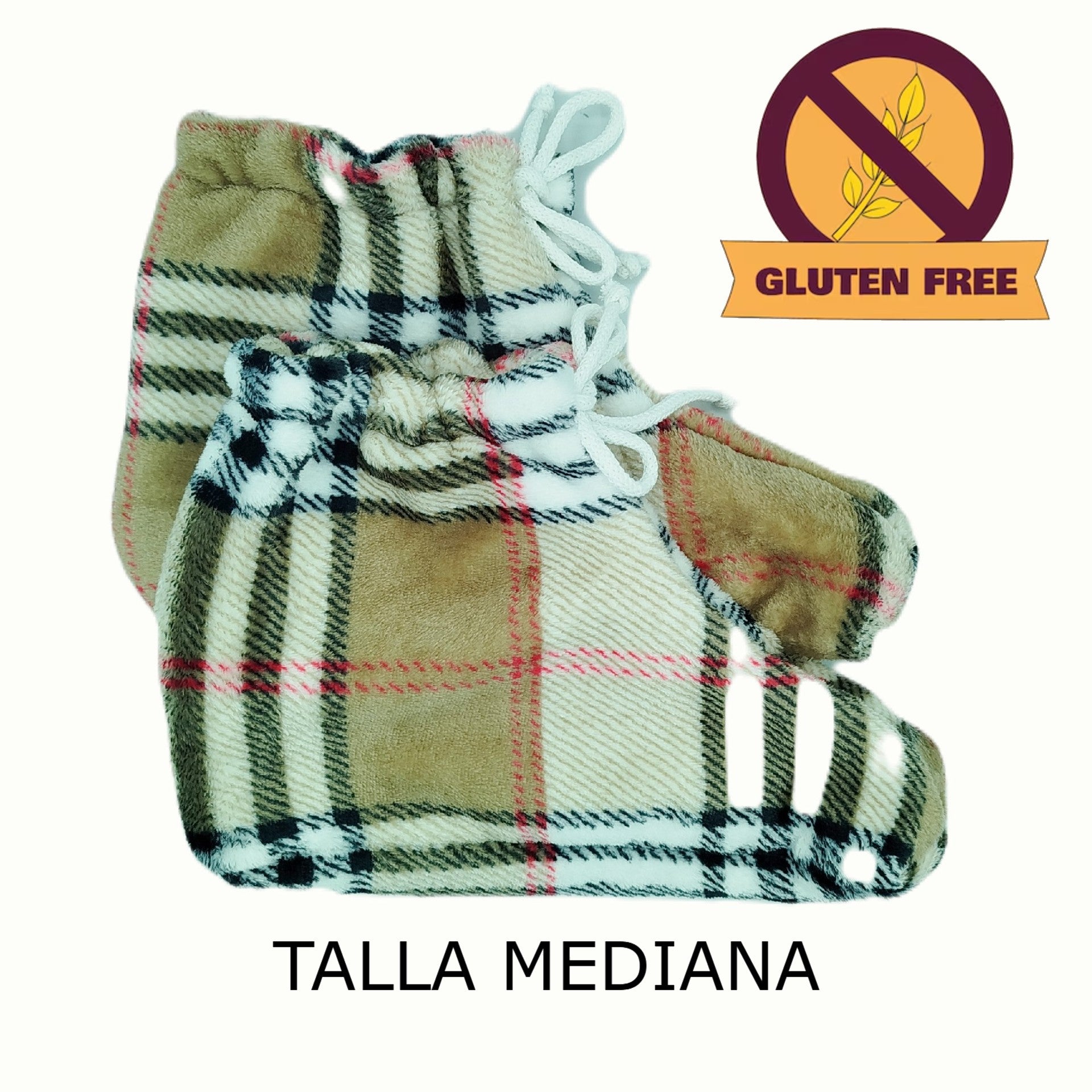 Patucos Térmicos Viva Escocia Gluten Free (Arroz) Mediana