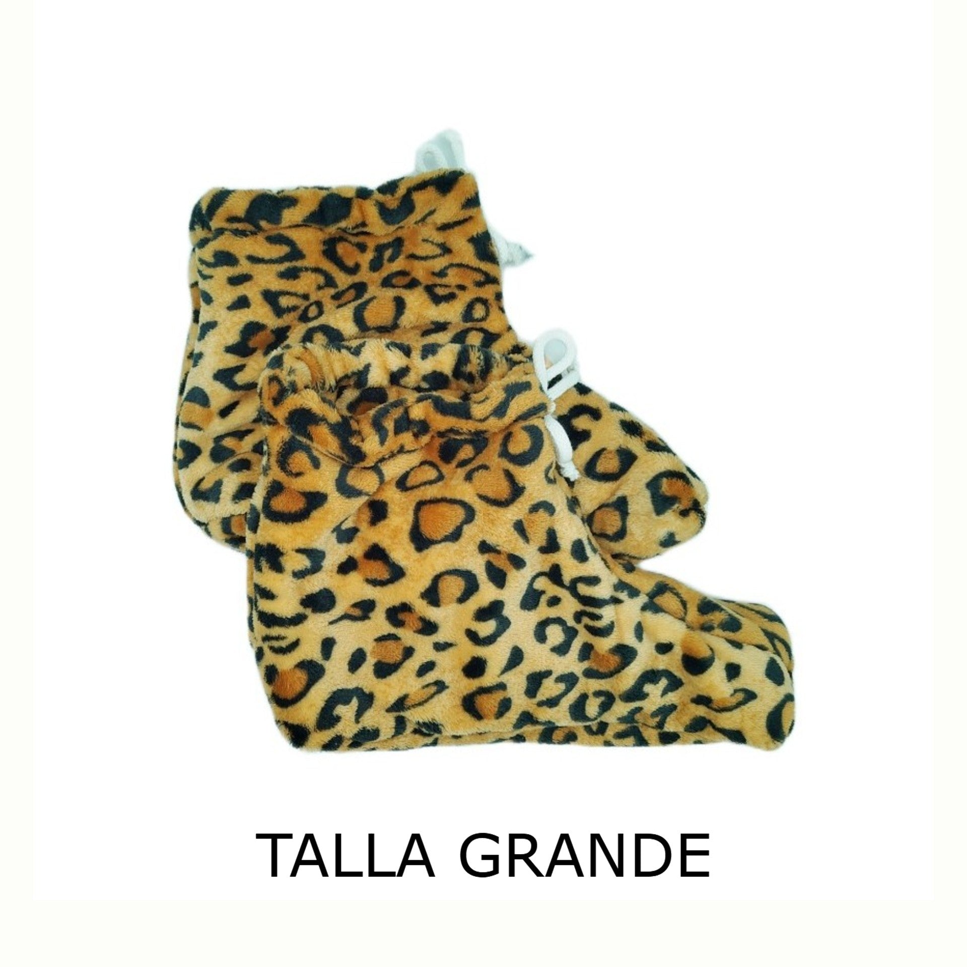 Patucos Térmicos Leopardo Grande