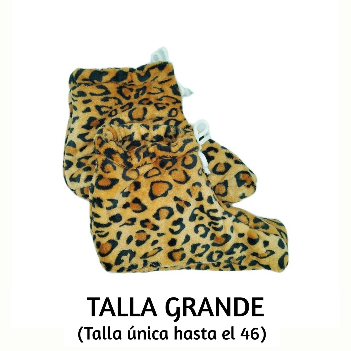 Patucos Térmicos Leopardo Grande