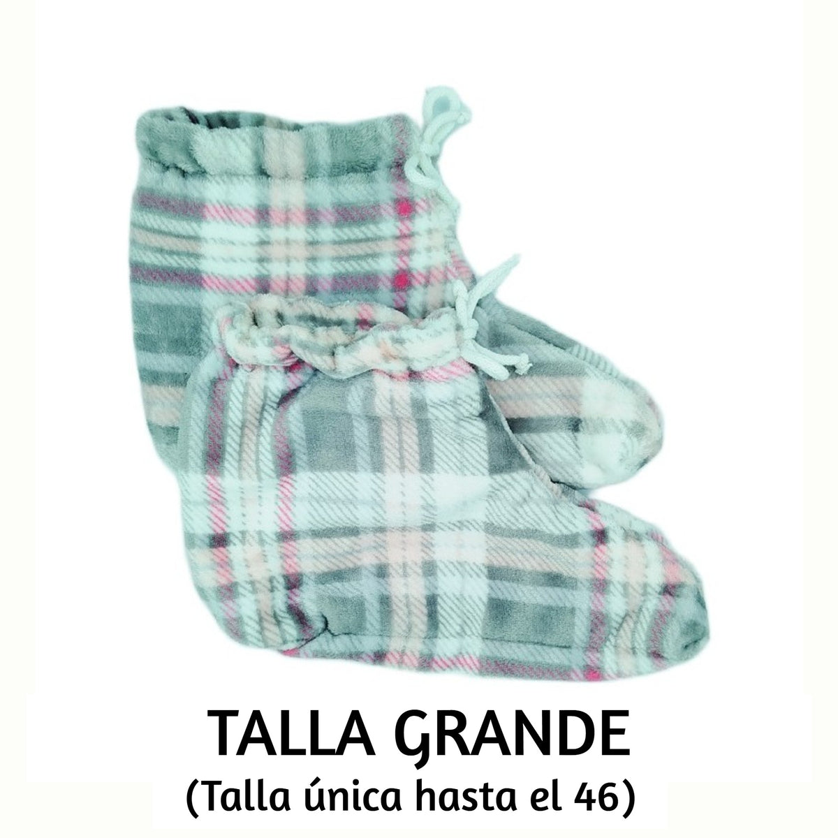 Patucos Térmicos Pink Escocia Grande