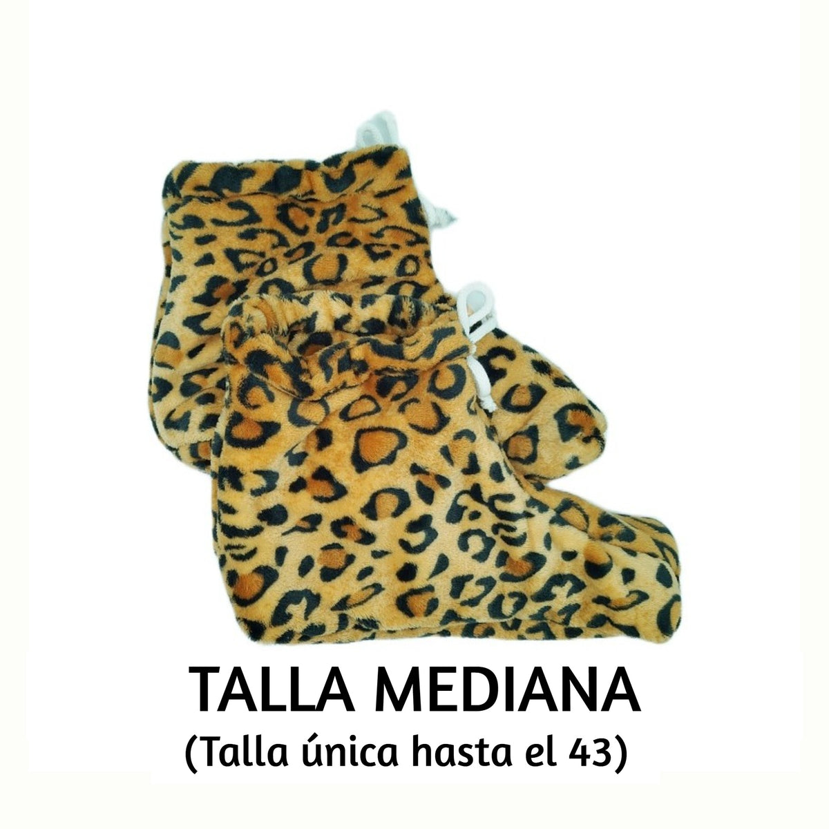 Patucos Térmicos Leopardo Mediana