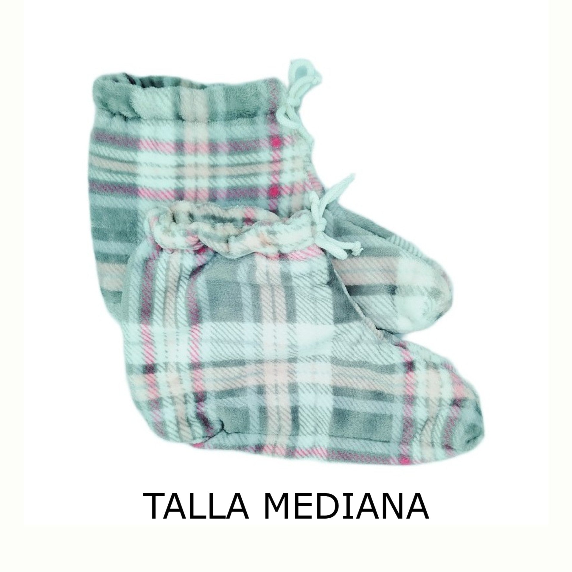 Patucos Térmicos Pink Escocia Mediana