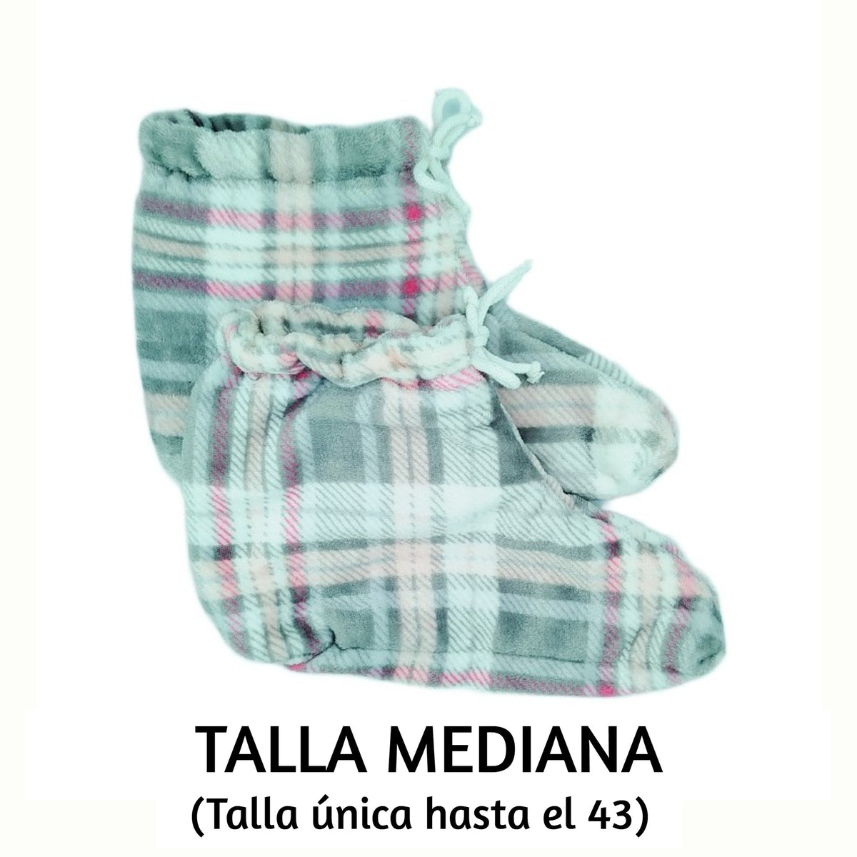 Patucos Térmicos Pink Escocia Mediana